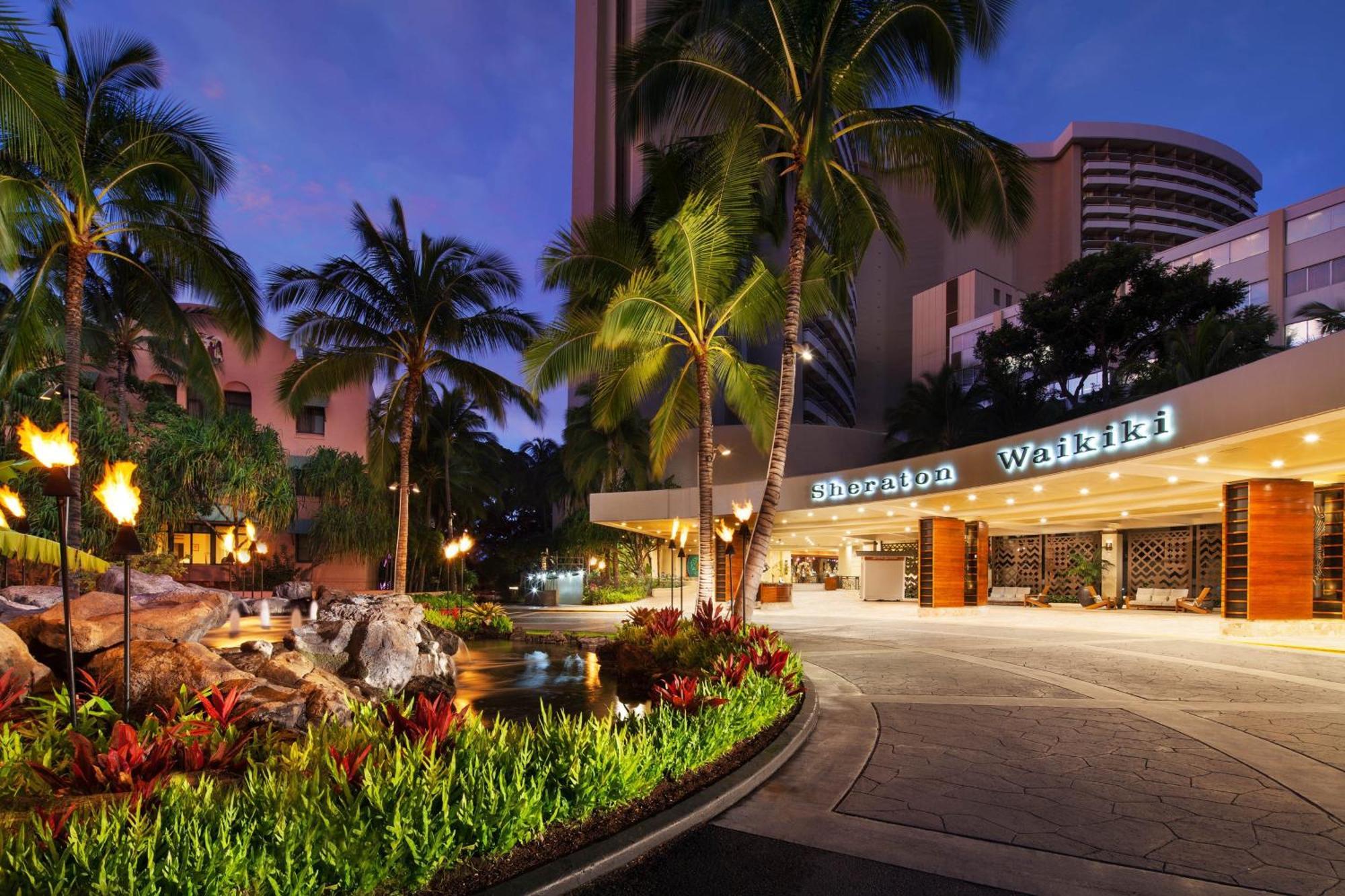 Sheraton Waikiki Beach Resort Honolulu Exteriér fotografie